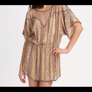 Parker beaded tunic dress size medium